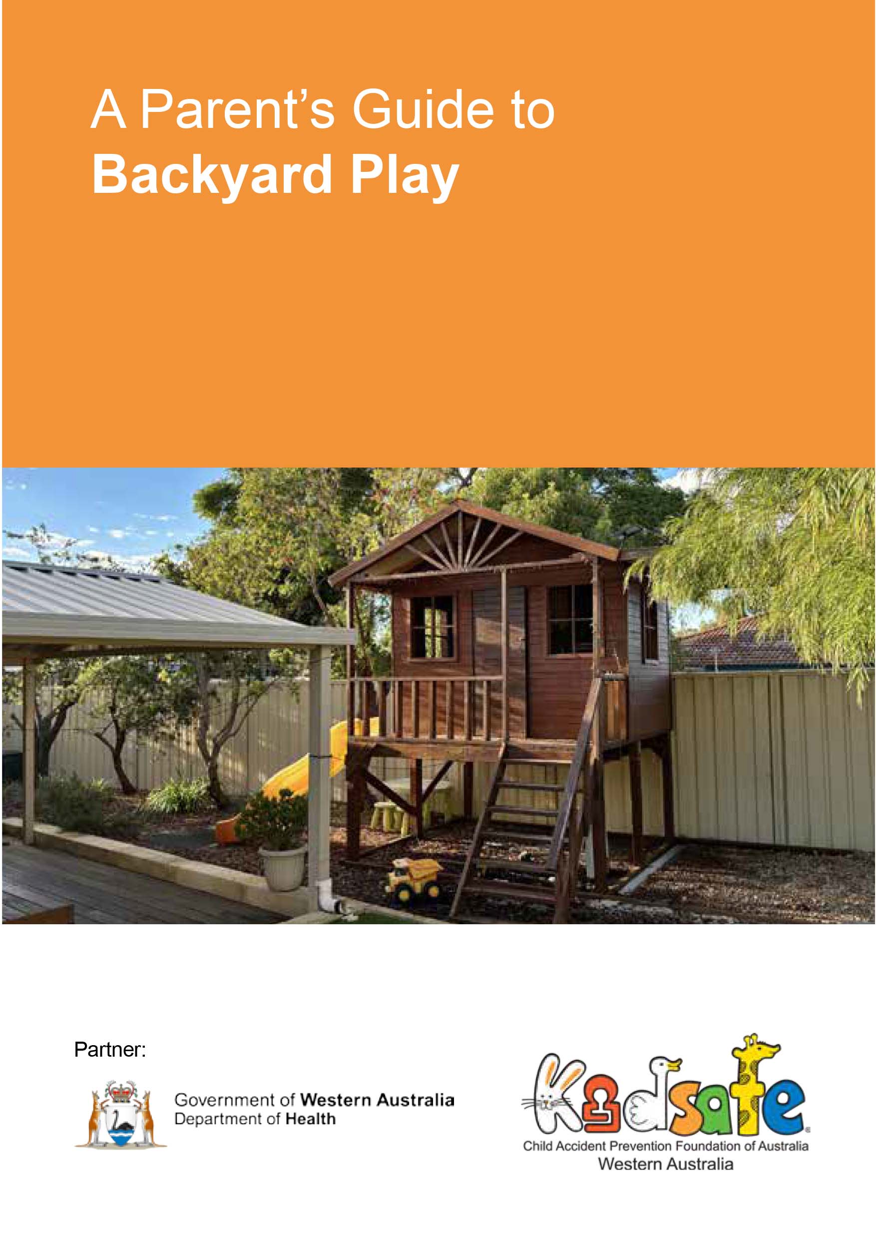 Cover of A Parent's Guide to Backyard Play-1
